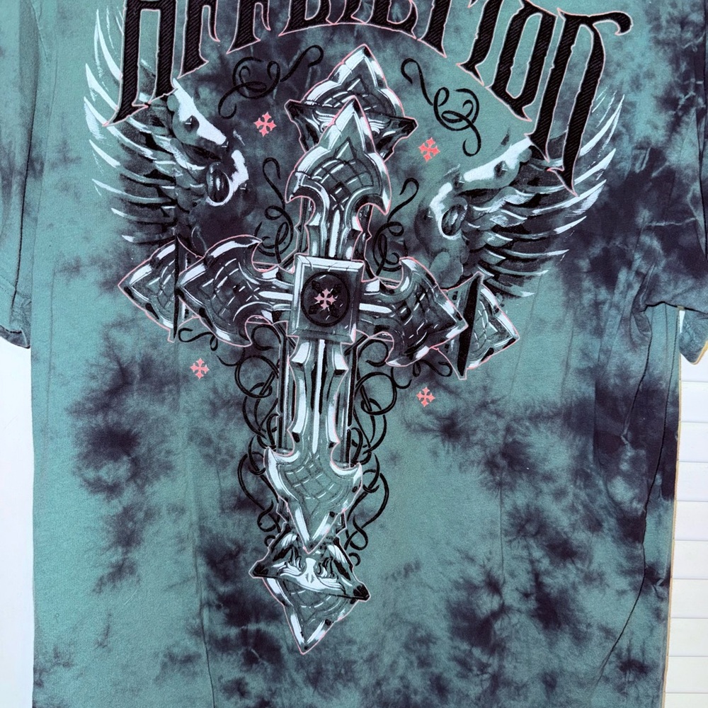 Affliction Graphic Tee. Men. XL. Like New